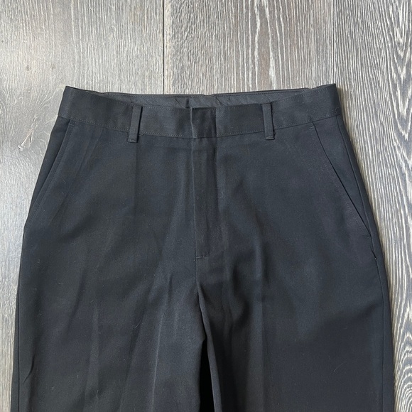 Perry Ellis Portfolio Boys 18 Reg Black Dress Straight Leg Pants Slacks - Picture 7 of 13